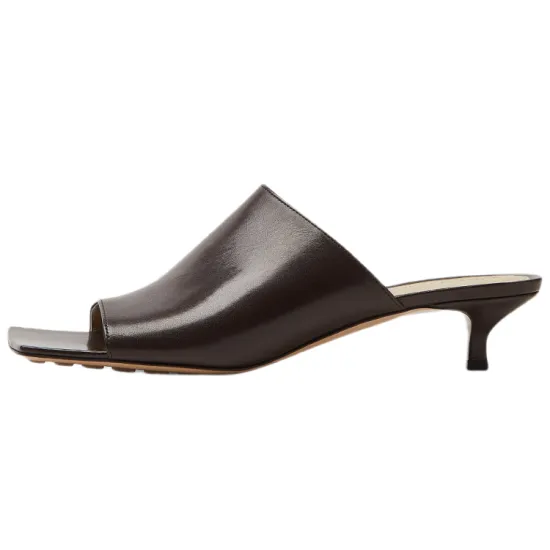 Bottega Veneta Slide Slippers Women's Brown