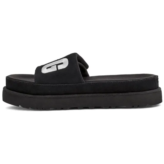 UGG Laton Flip-flops Women's Black/Sliver