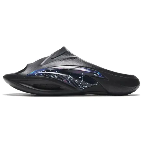ANTA Nitrogen Bubbles Slide Slippers Men Black Purple