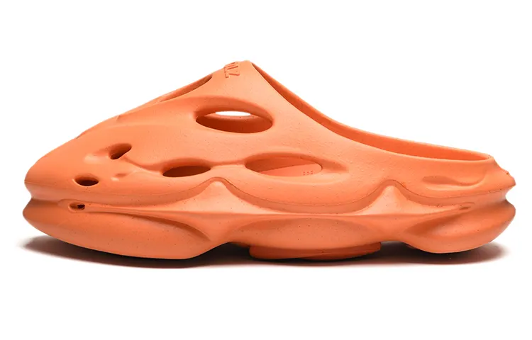 EQLZ EQUALIZER 1100 Three-Eyed Tiger Environmentally Friendly Coffee Grounds Aromatherapy Casual Fashion Slippers Unisex Orange