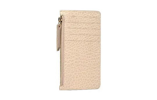 Maison Margiela Cow Leather Wallet Women's Beige