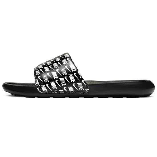 Nike Victori One Slide Print 'Repeat Logo Black'