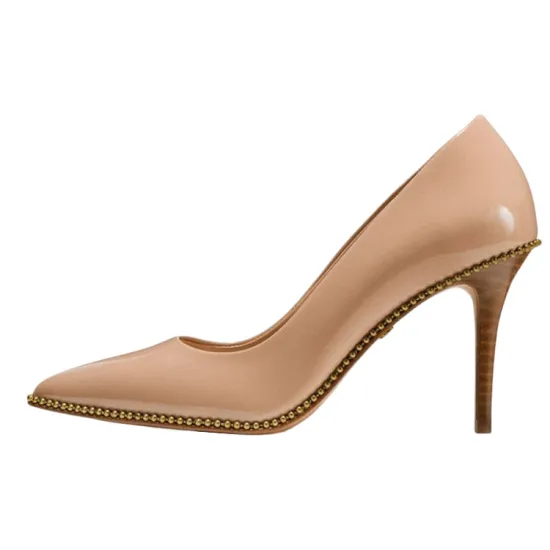 COACH High Heels Women's Beige