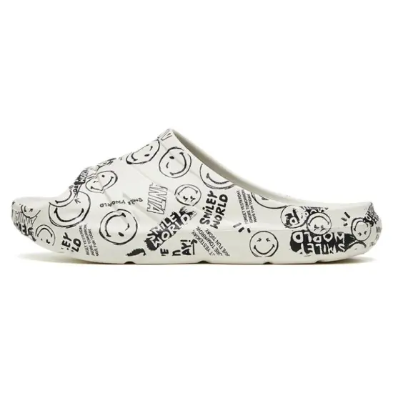 ANTA C37 Series Slide Slippers Women's Black White