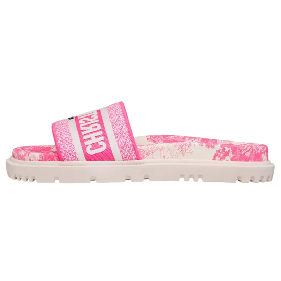 DIOR Dway Slide Slippers Women's Bright Pink