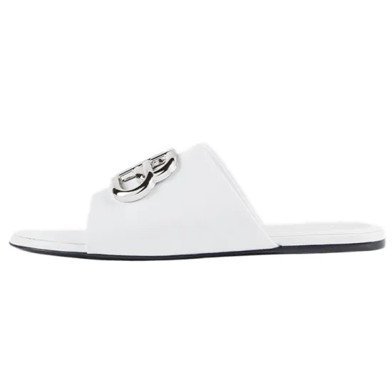 Balenciaga Slide Slippers Women's White