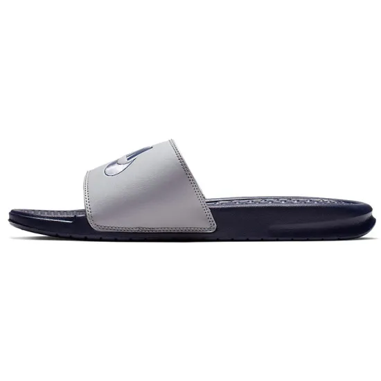 Nike Benassi Jdi Slippers Shoes Grey/Blue