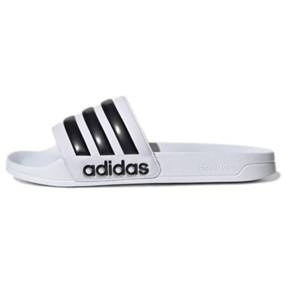 Adidas Adilette Shower Slide 'White Black'