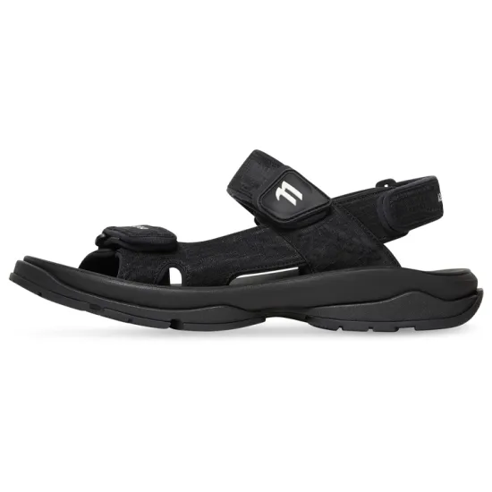 Balenciaga Tourist Sandal Black
