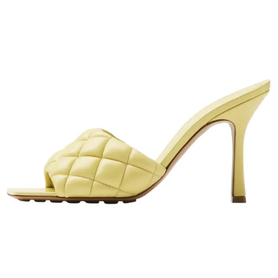 Bottega Veneta Slide Slippers Women's Lemon