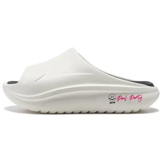 LOL x LiNing Rubber Sole Slide Slippers Unisex White