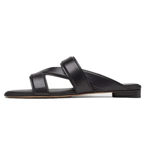 Bottega Veneta Slide Slippers Women's Black