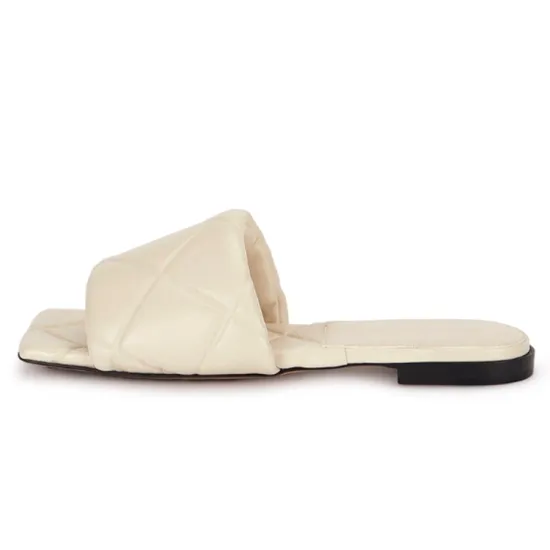 Bottega Veneta Lido Sandal White Women's