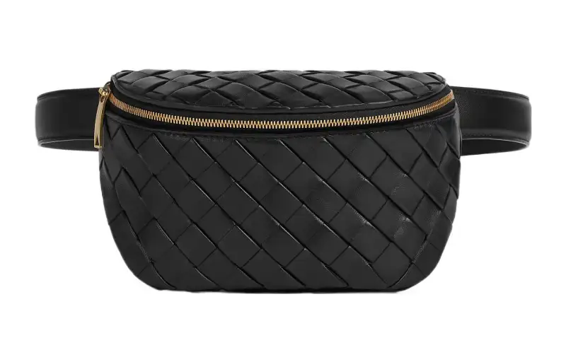 Bottega Veneta Zip Around Mini Padded Belt Bag
