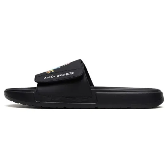 ANTA Slide Slippers Men Black