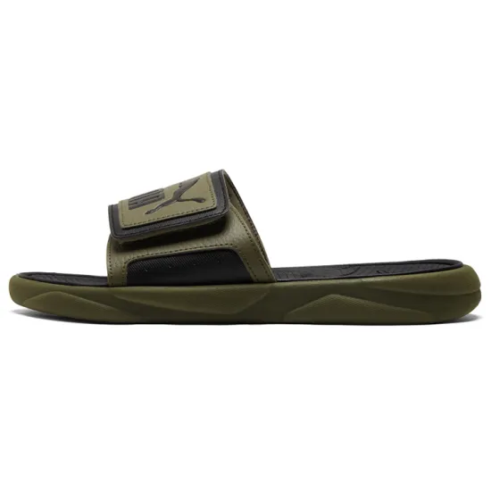 Puma Royalcat Comfort Slides 'Dark Green Moss'
