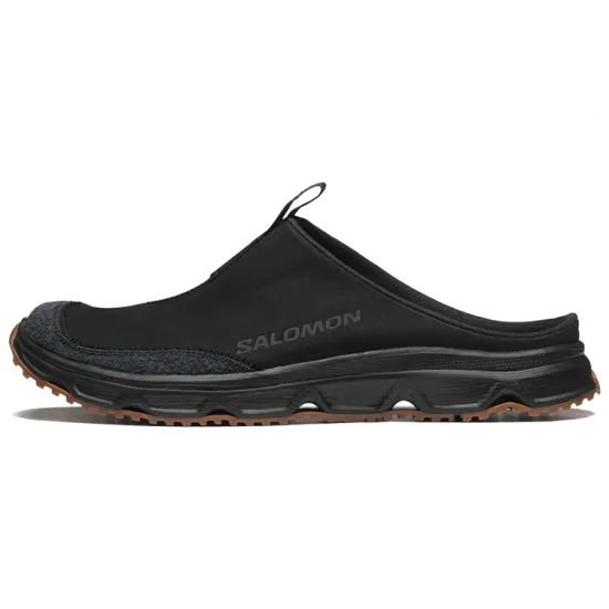 SALOMON RX Slide Leather Advanced Black Gum