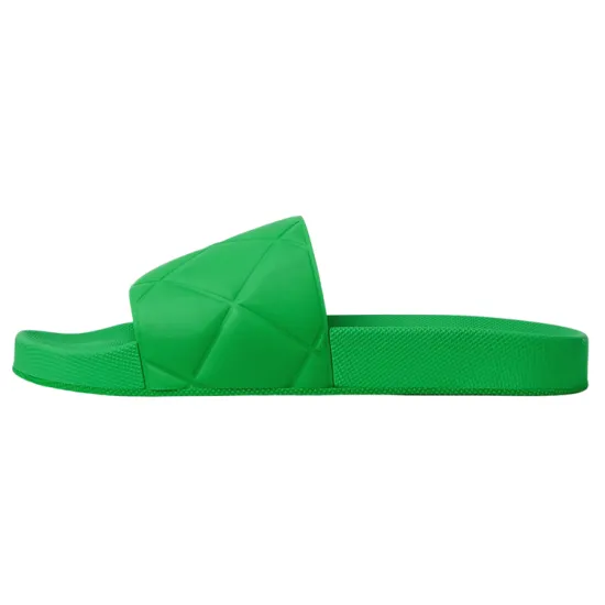 Bottega Veneta Rubber Slide Green Women's