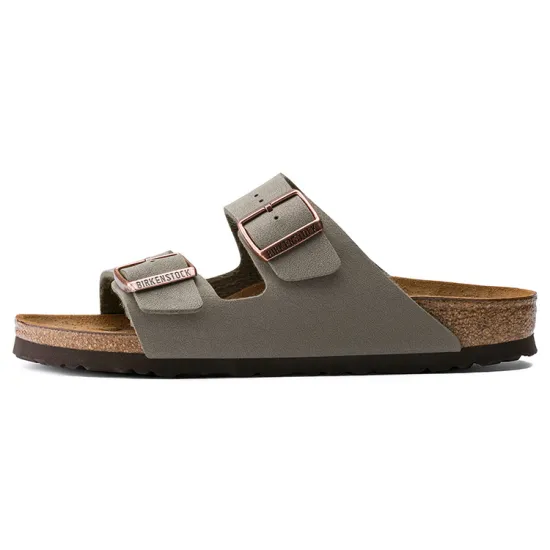 Birkenstock Arizona Birkibuc Stone Women's