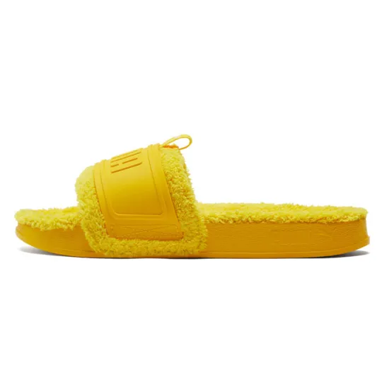 PUMA Leadcat Ylm Slide Winter YellowThickenedSlippers Yellow