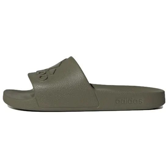 Adidas Adilette Aqua Slides Olive Strata