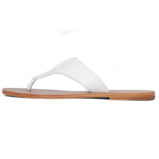 CELINE Triomphe Flip Flops Women's