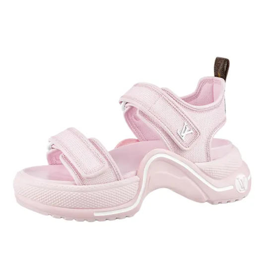 LOUIS VUITTON Archlight Beach Sandals Women's Pink