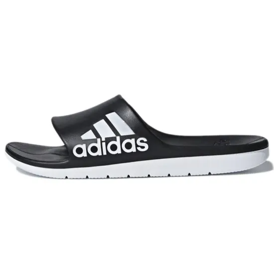 Adidas Aqualette Cloudfoam Slippers 'Black White'