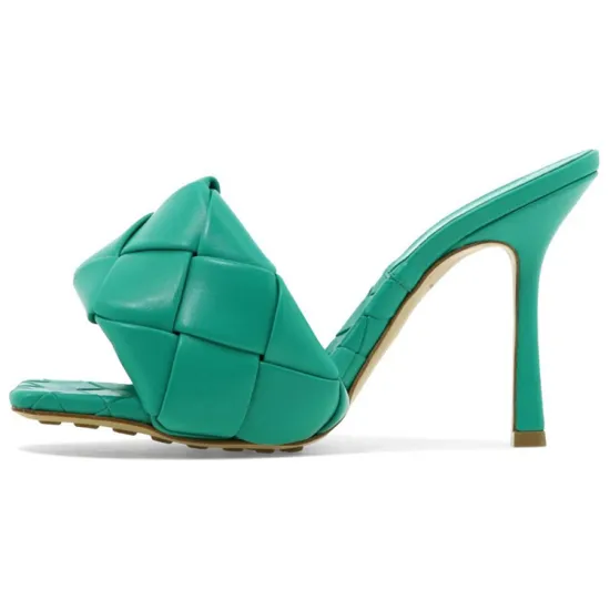 Bottega Veneta Slide Slippers Women's Green