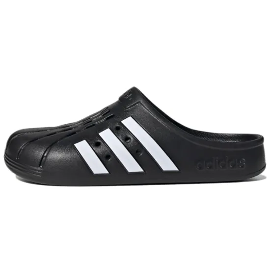Adidas Adilette Clogs Core Black Cloud White