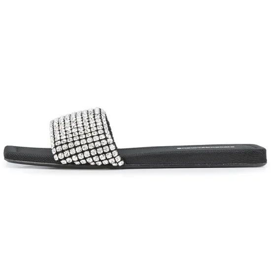Alexander Wang Slide Slippers Women's Black