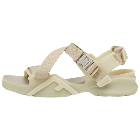 FENDI Flow Logo-embossed Sandals