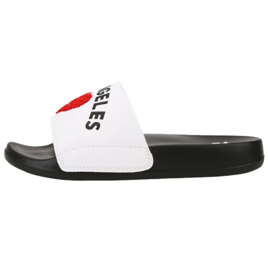 MLB Slipper Slide Slippers Unisex White Black
