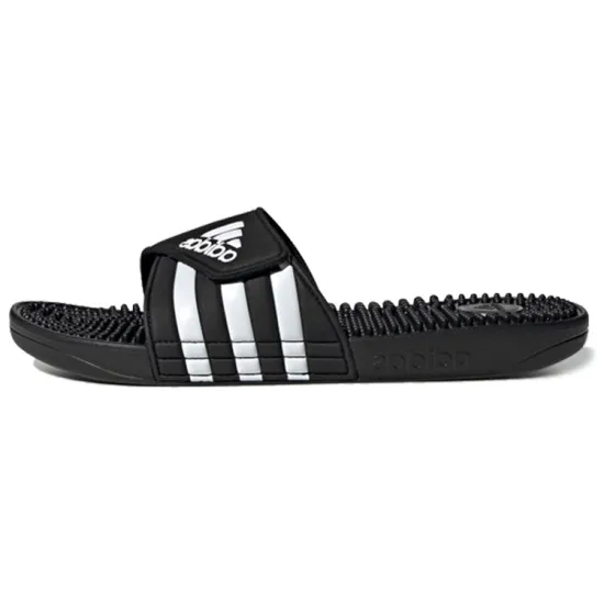Adidas Adissage Slides Core Black White