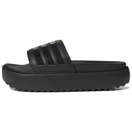 Adidas Adilette Platform Slides Core Black