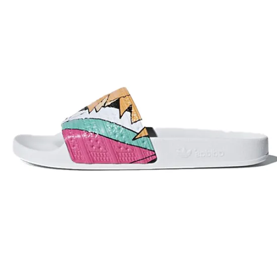 Adidas Adilette Slides Slide Slippers Unisex Dazzling Color