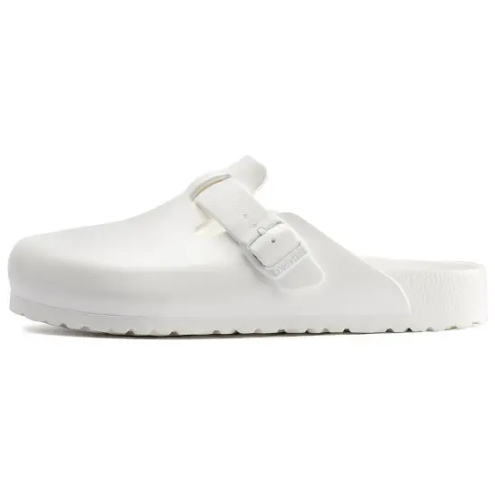 Birkenstock Boston Essentials Eva Narrow Fit 'White' Women's