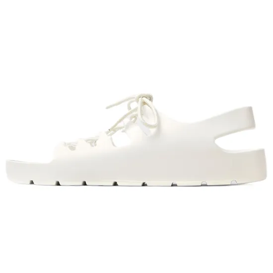 Bottega Veneta Jelly Sandal White