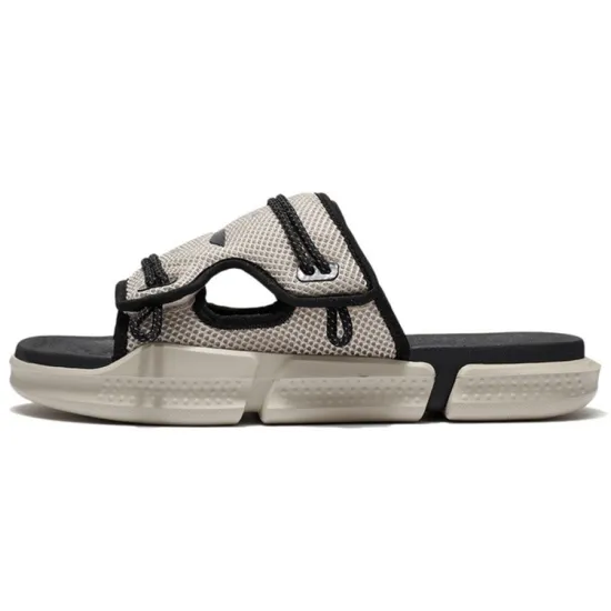 LINING Slide Slippers Men Oat Gray