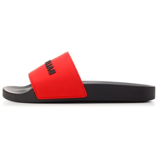 Balenciaga Pool Slides 'Blood Red'
