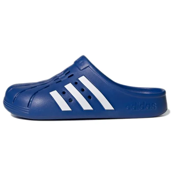 Adidas Adilette Clogs Royal Blue Cloud White