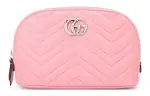 GUCCI Leather Makeup Bag Toiletry Bag Clutch Large Women's Pink/Candy/Unicorn
