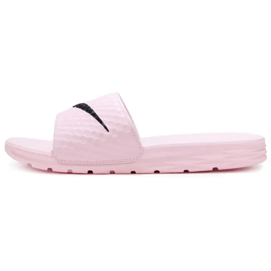 Nike Benassi Solarsoft 'Peism Pink Black' Women's