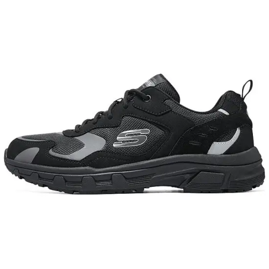 Skechers Go Walk Fle Breathable Lightweight Rebound Low Top Casual Shoes Men's Black