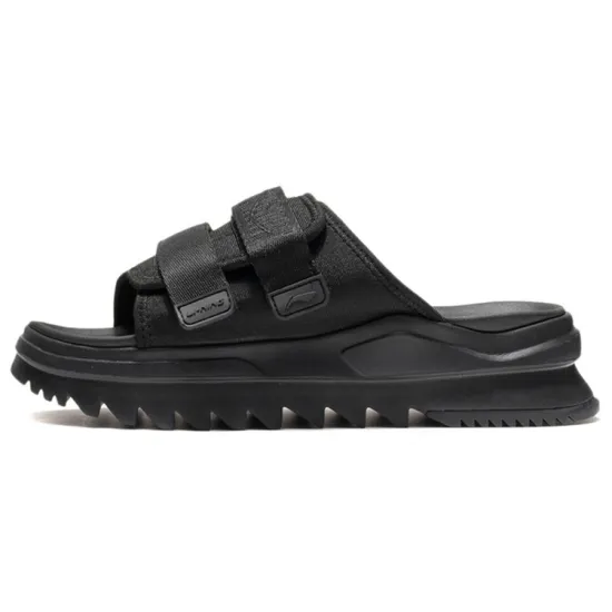 LINING CF Tracing Slide Slippers Women's Black