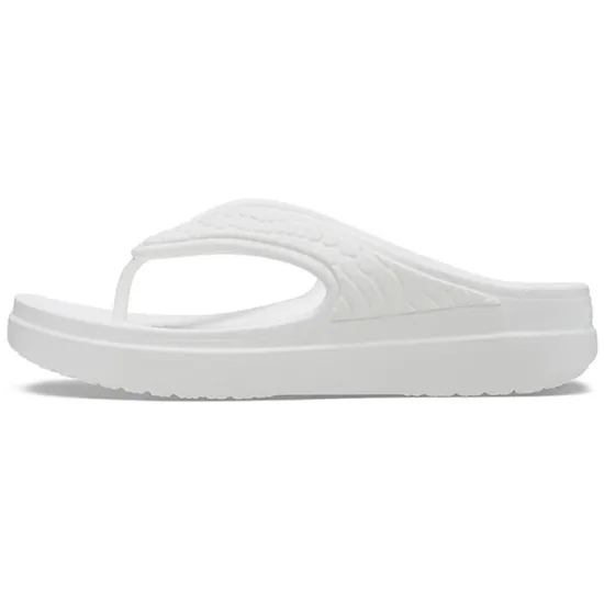 Crocs Sloane Snake Lightweight Cozy Sports Slippers White Women's