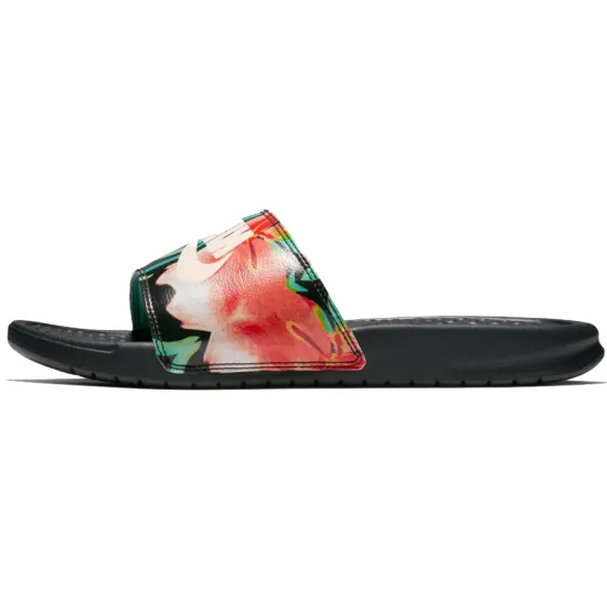 Nike Benassi Jdi Print 'Black Floral' Women's