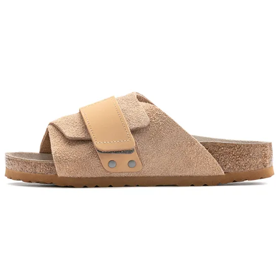 Birkenstock Kyoto Nubuck Suede Clay