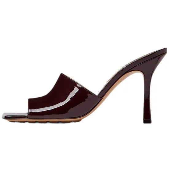 Bottega Veneta Stretch Slide Slippers Women's Brown
