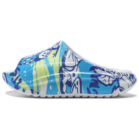 Lol X LINING Slide Slippers Unisex Blue Green